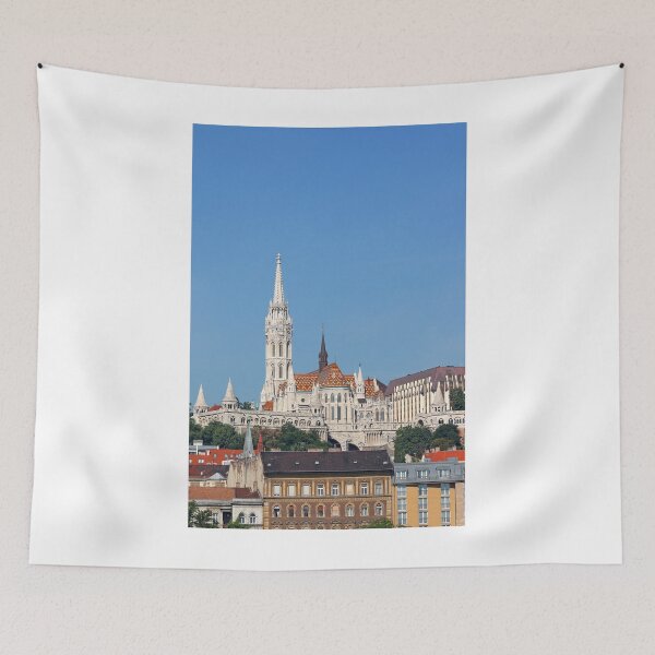 Item preview, Matthias church and Fisherman towers Budapest Hungary designed and sold by goceris.