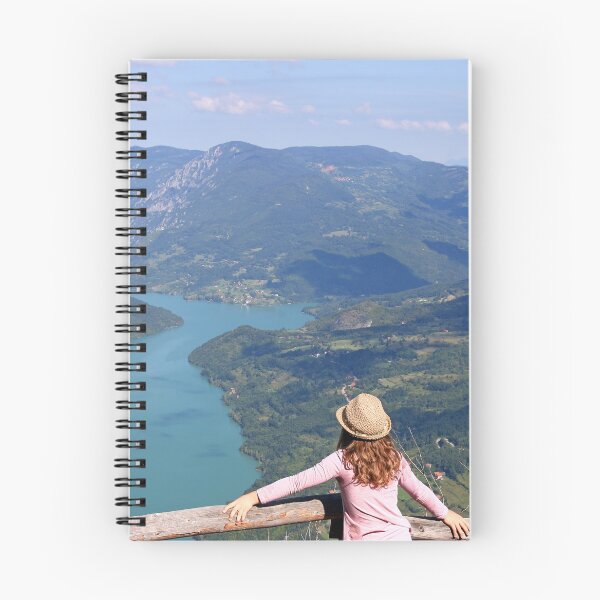Item preview, little girl enjoys the view from the viewpoint Tara mountain  designed and sold by goceris.
