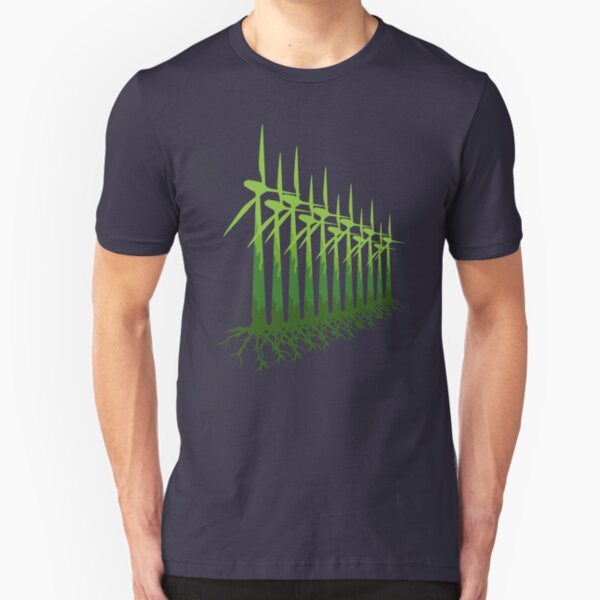 Green Power Slim Fit T-Shirt