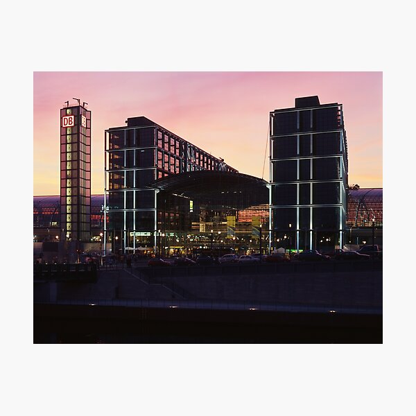 Hauptbahnhof, Berlin 2006 Photographic Print