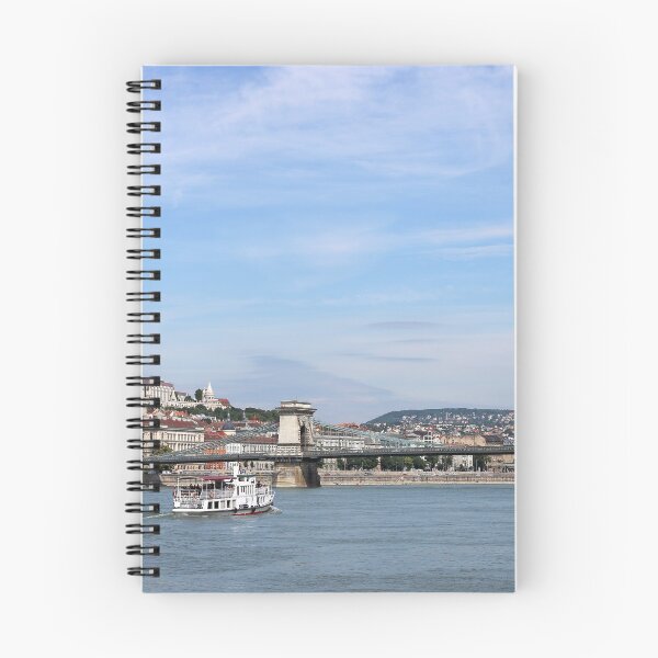 Item preview, Chain bridge on Danube river Budapest Hungary designed and sold by goceris.