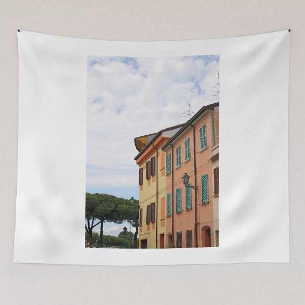 Item preview, Old buildings Rimini Italy designed and sold by goceris.