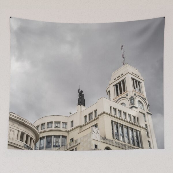 Item preview, Gallivanting Around Madrid is a Pure Delight - Gran Via Sky Drama designed and sold by Georgia Mizuleva.