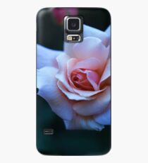 Blushing Pink Rose Case/Skin for Samsung Galaxy