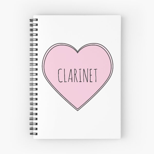Item preview, Clarinet Heart designed and sold by teesaurus.