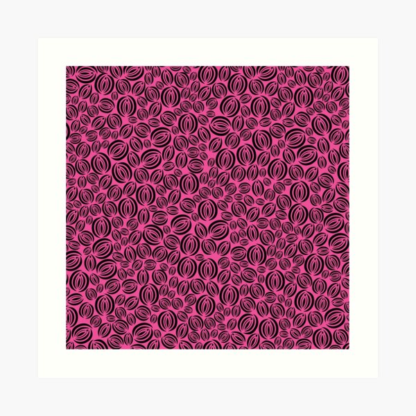 Vulva Garden 2 Art Print