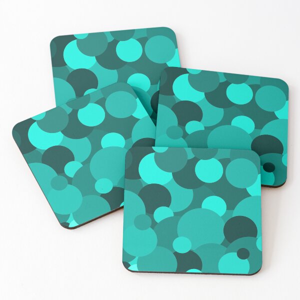 Item preview, Teal Circle Pattern designed and sold by DanaAndTheBooks.
