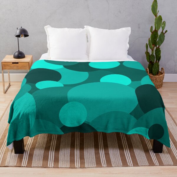 Item preview, Teal Circle Pattern designed and sold by DanaAndTheBooks.
