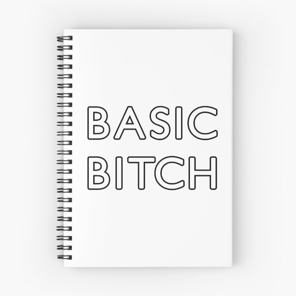 Item preview, BASIC BITCH white designed and sold by CatByDesign.