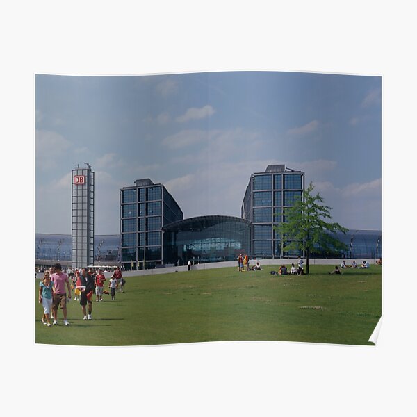 Hauptbahnhof, Berlin 2006 Poster