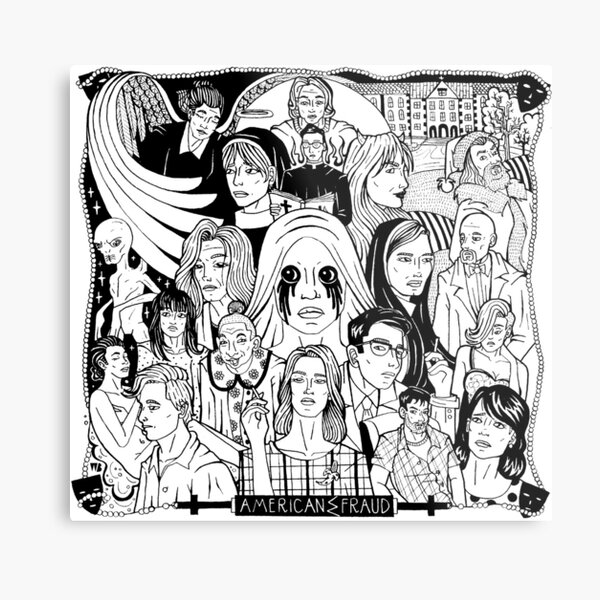 AHS - ASYLUM Metal Print