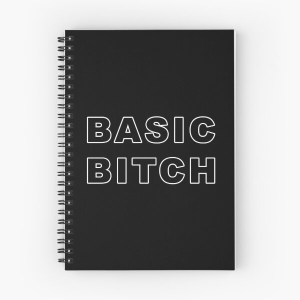 Item preview, BASIC BITCH Black designed and sold by CatByDesign.