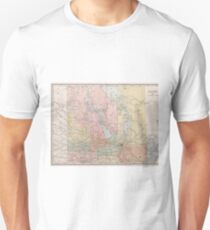 Vintage Map of Manitoba (1912) Unisex T-Shirt
