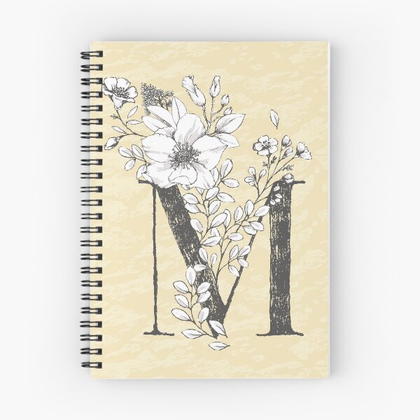 Item preview, Flowered Initials - Lemon - M designed and sold by Anguru.