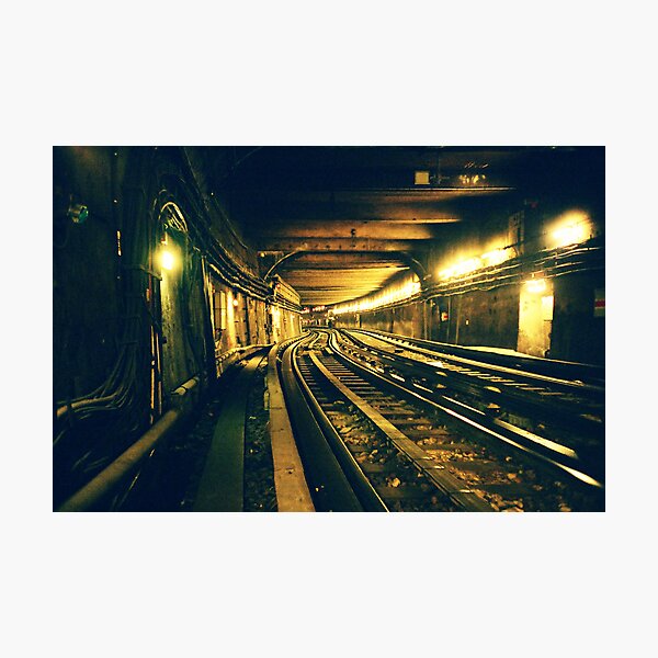 Abbesses Metro tunnel Photographic Print