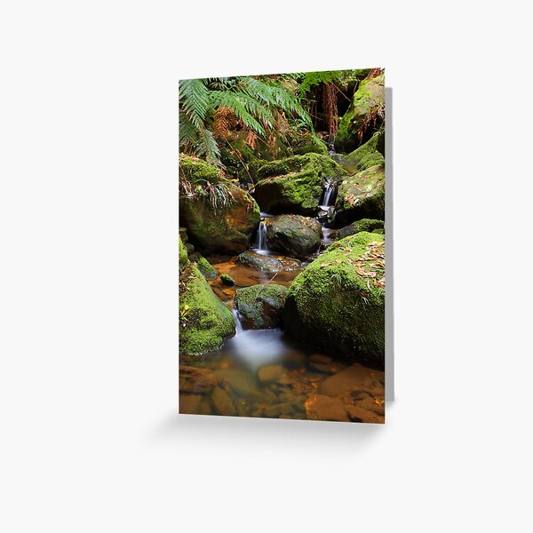 Mini Water falls Greeting Card