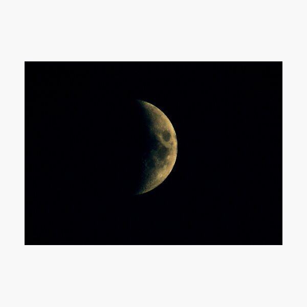 September Moon Photographic Print