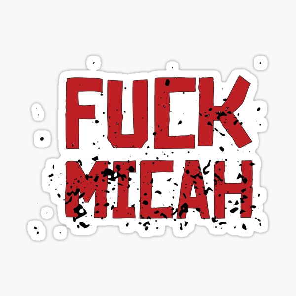 Vista previa del artículo con la obra «Fuck Micah - RDR2», diseñado y vendido por Mariana Hurtado.