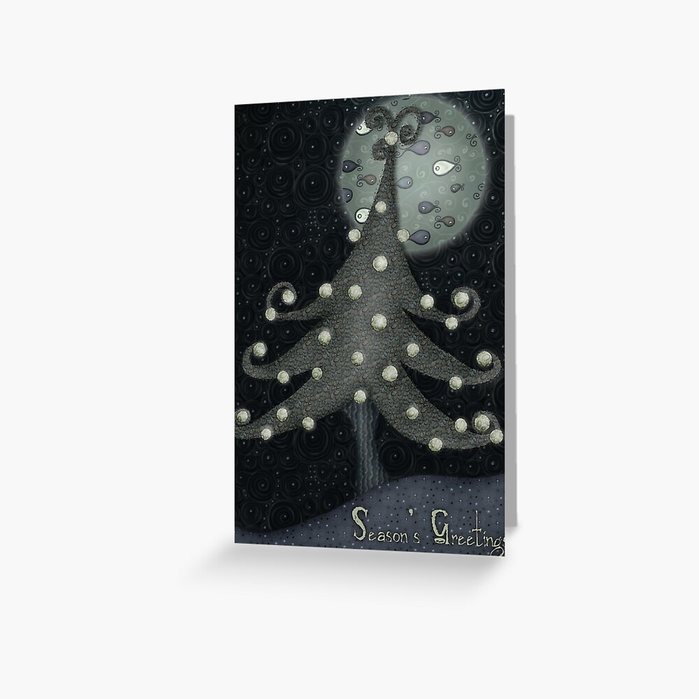 Gothic Christmas Greeting Card