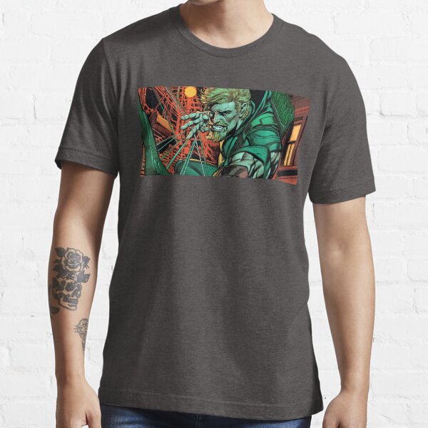Arrow TV Show GOOD EYE VIGILANTE Green Arrow Adult Long Sleeve T-Shirt S-3XL 