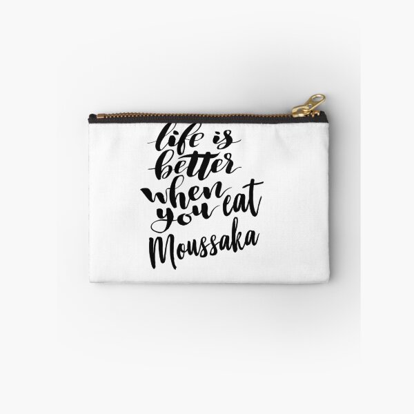 Item preview, Life is Better When You Eat Moussaka Growing Up Greek Greece designed and sold by ProjectX23.