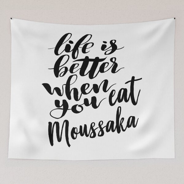 Item preview, Life is Better When You Eat Moussaka Growing Up Greek Greece designed and sold by ProjectX23.