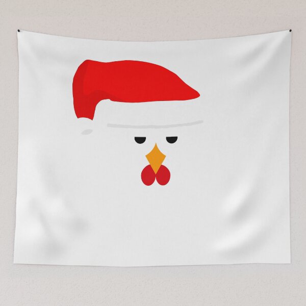 Item preview, Baby Bird Chicken Chick Face Christmas Head Santa Clause Tea designed and sold by Mmastert.