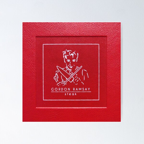 Item preview, Gordon Ramsey Menu Cover designed and sold by Phyllis Dixon.