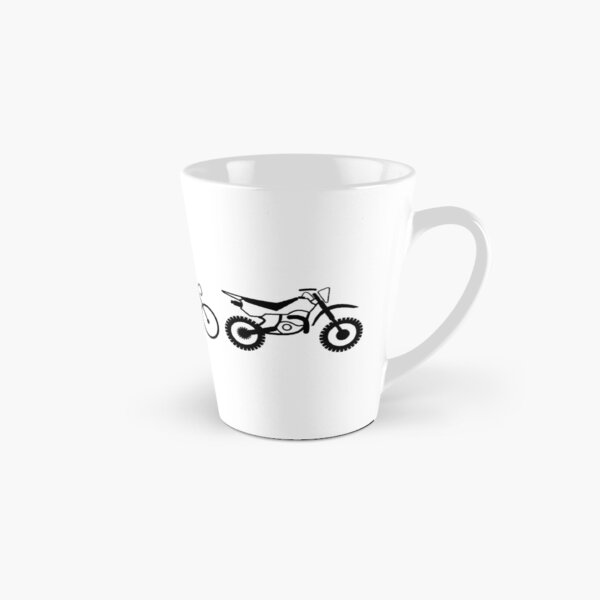 Tasse Motocross 350 Ml – Silhouette 125CC – Céramique Blanche