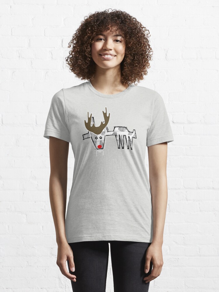 Alternate view of moo cow reindeer costume Essential T-Shirt