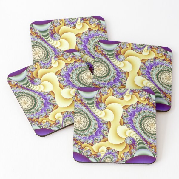 Item preview, twin mandelbrot spirals designed and sold by pinkal.