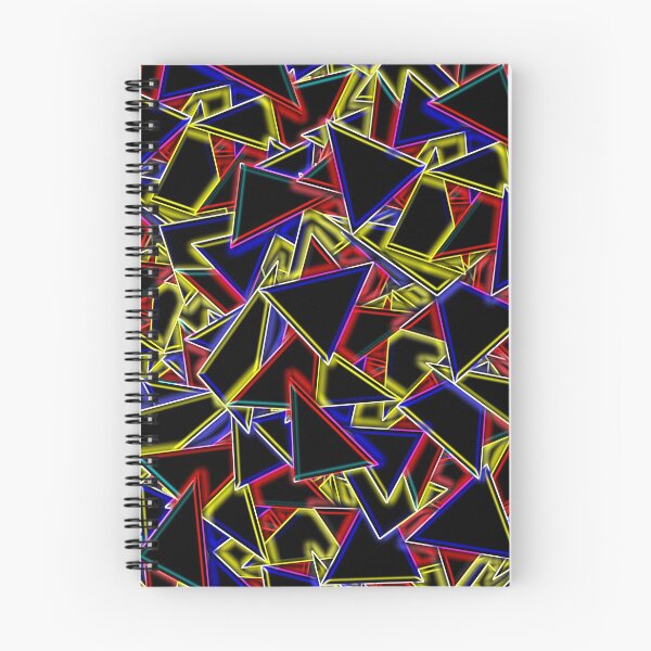 Item preview, Neon triangles texture designed and sold by AsKartongs.
