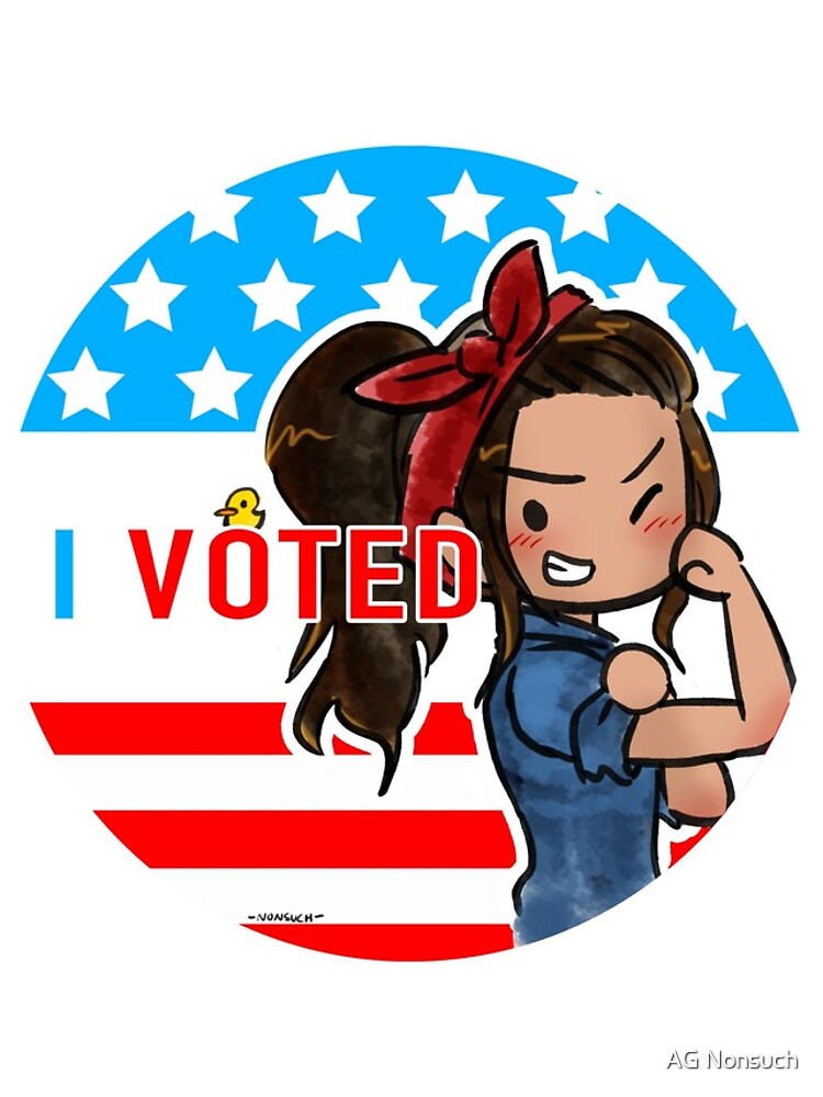 Thumbnail 4 of 4, iPhone Case, I Voted R designed and sold by NonsuchTheFirst.