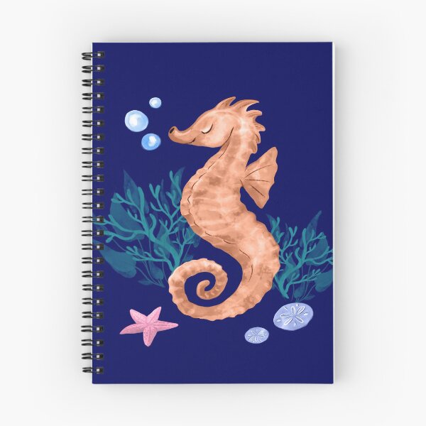 Item preview, Happy Seahorse designed and sold by Lindsey Gill.