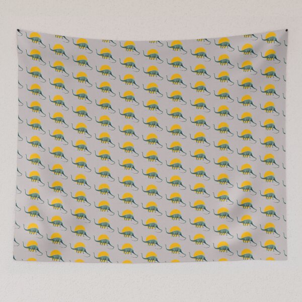 Item preview, Diplodocus Cut Out (with Orange Disc) designed and sold by David Roland.