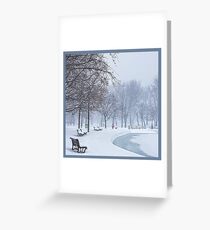 The Calm in the Heart of the Storm Greeting Card
