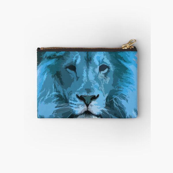 Item preview, Blue lion Leone azzurro designed and sold by AsKartongs.