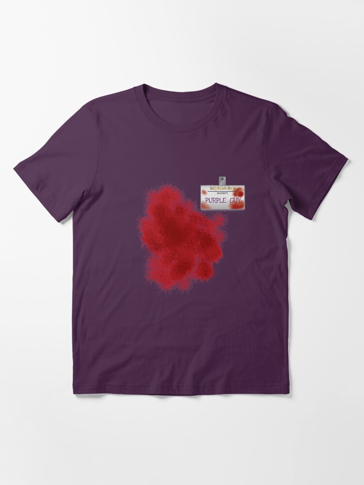 Alternate view of Purple Guy Name Tag Essential T-Shirt