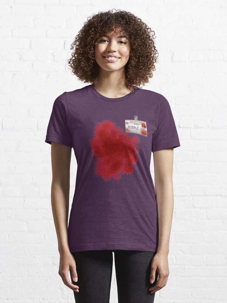 Alternate view of Purple Guy Name Tag Essential T-Shirt