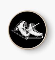 Ice skates Clock