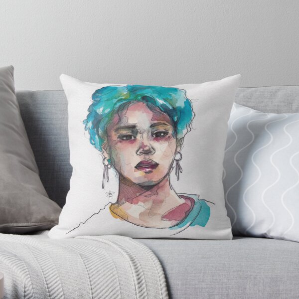 bts cartoon pillow