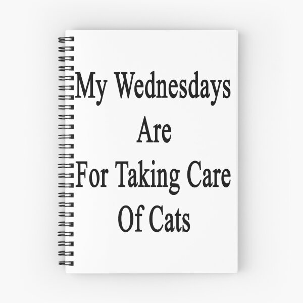Item preview, My Wednesdays Are For Taking Care Of Cats  designed and sold by supernova23.