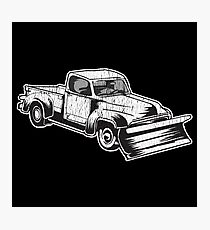 Snowplow Photographic Print