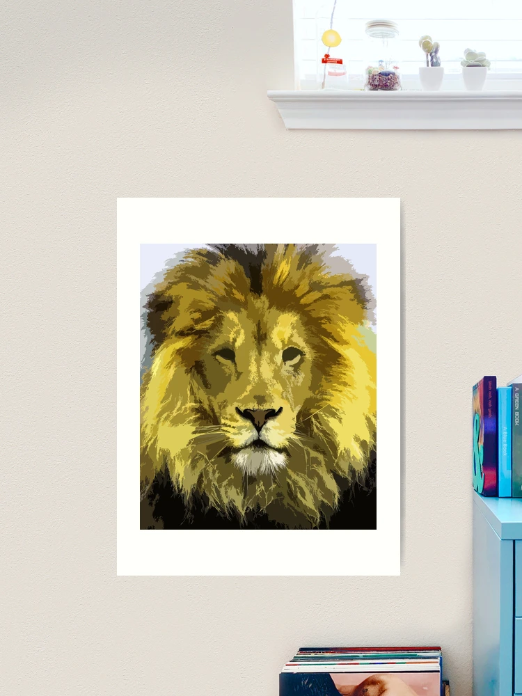 YELLOWKORNERフォトアート「CARA LION」 CARA LION, Tattoo, I'M