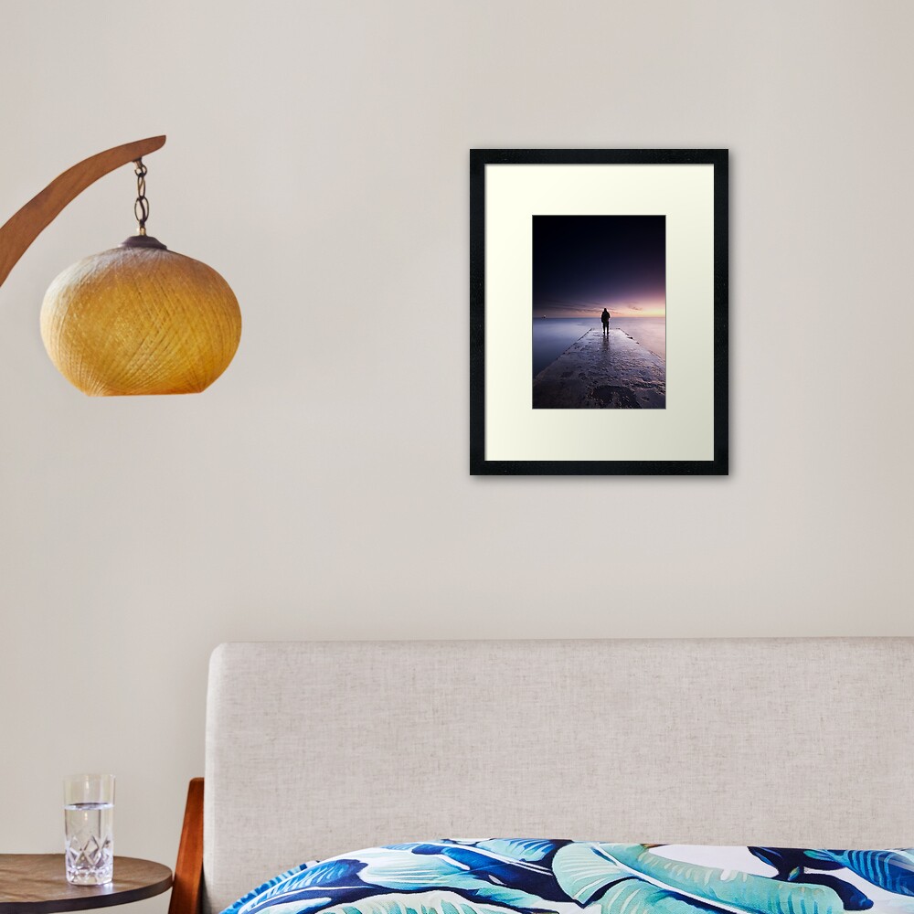 watching Framed Art Print