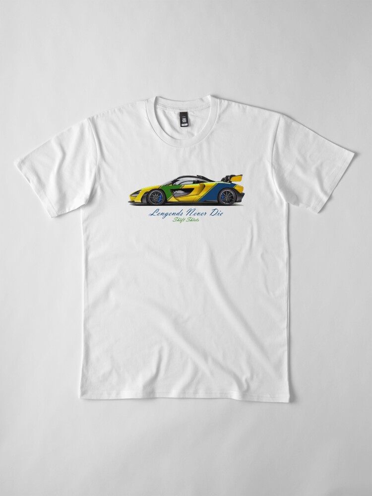 Alternate view of McSenna - Senna Inspired Premium T-Shirt