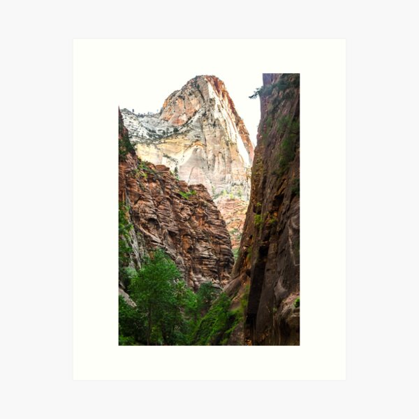 Vista previa del artículo con la obra «Los narrows comienzan», diseñado y vendido por Debra Martz.