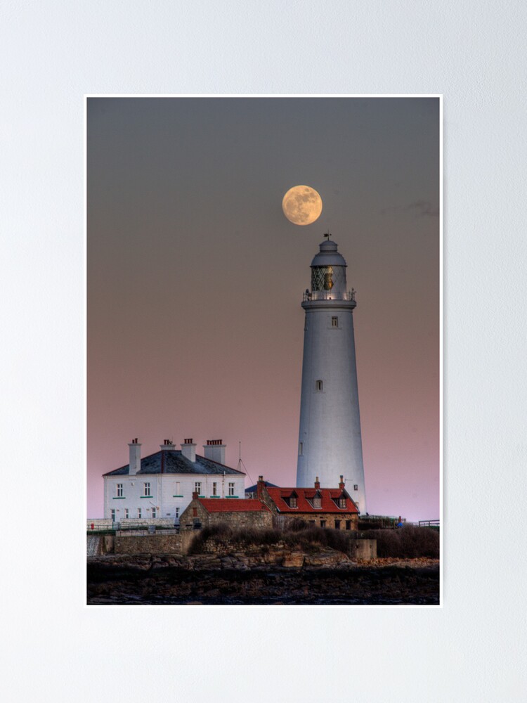 Alternate view of St Mary's moon Poster