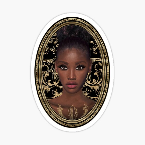 Luna Baroque Sticker