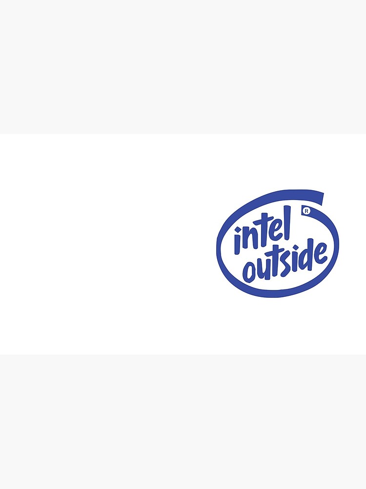 Freaky Logo - Intel Outside by cadcamcaefea